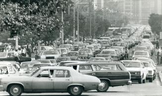 Monumental jam-ups - in case any downtown driver missed one - were the order of the day as an unprepared Metro faced the first day of the transit stri(...)