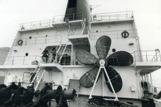 Jan 1976 Buban Ship XIII Buban ship as not unloading