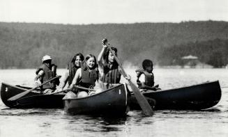 Canoe training: Canoeing is a highlight at Illahee Northwoods, a camp for children with medical conditions