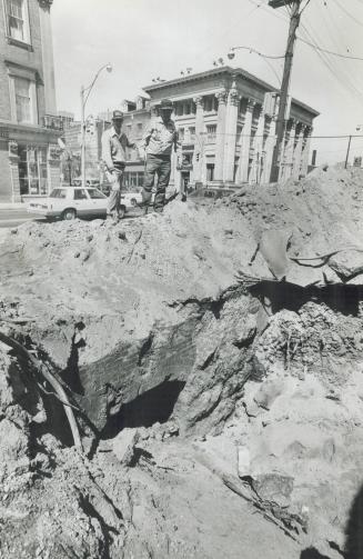 Revealed? Reader's memories of early Toronto offer an intriguing theory about origin of hidden tunnels, discovered when workers were digging out gasoline tanks at King and Jarvis Sts