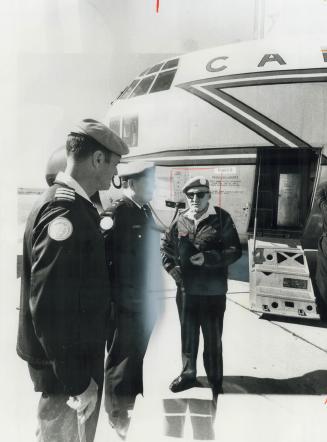 The 486 Canadians on Cyprus with the United Nations peacekeeping force, with Col
