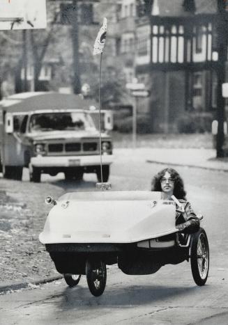 Paul Marcano, owner of a people-powered vehicle, says in letter below that the pedal-machines are a practical means of transportation. It's completely safe if driven by responsible adult, he says