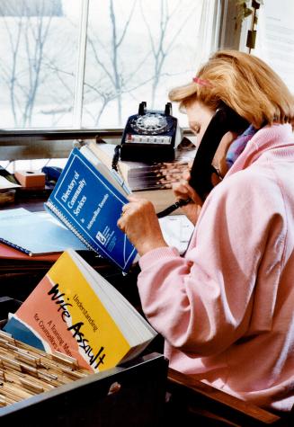 Anonymous volunteers take their turns at the telephone answering calls from the lonely the heartsick and the suicidal in Toronto. But they don't give advice. They've learned to really listen