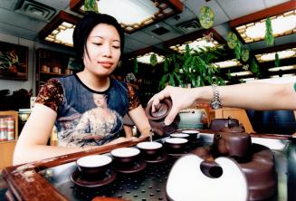Agnes Tsang at Ten Ren's Tea an Ginseng Co