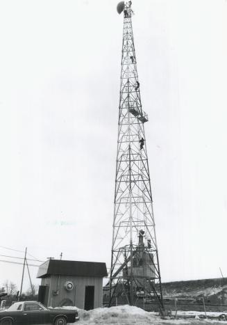 Information age: The CP Telecommunications Tower in Milton, symbolic of a burgeoning industry