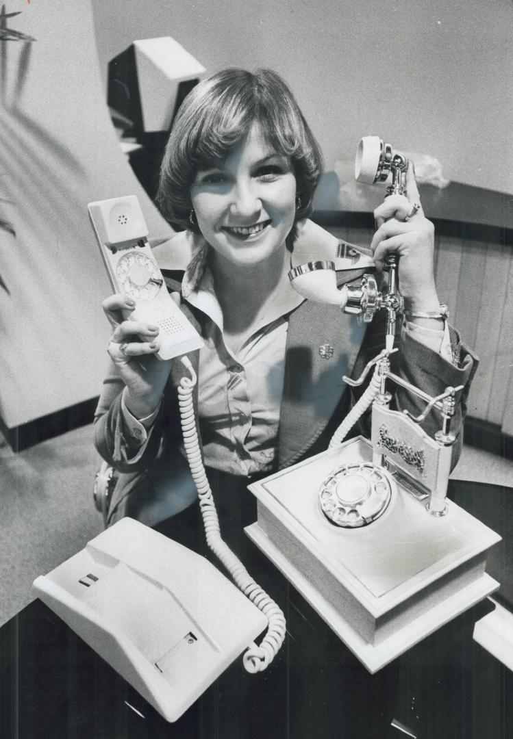 All Kinds of telephones, from ultra-modern to the old and elegant styles, can be used in an area of Scarborough where Bell Canada has installed phone (...)
