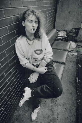 Adult image: Tracy Thornbury, 17, says she no longer considers herself a teenager
