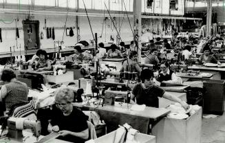 Garment workers: Canada employs approximately 120,000 people in the garment industry