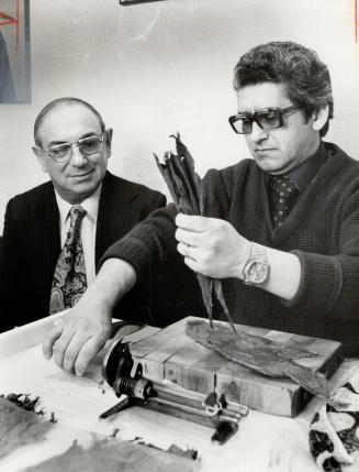 Best flavor: Cuban cigars, hand-rolled from whole leaves, give cigar fanciers best smoke, says Phil Rutman, left, who runs one of the country's largest outlets for fine cigars
