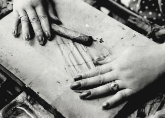 But the wrapper, the outside leaf, is painstakingly done by hand
