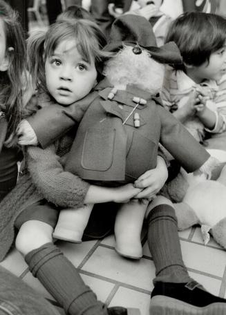 Teddy's big day, Teddy bears of every shape and size appeared at the second annual Teddy Bear's Picnic held yesterday at Bear Necessities in the Eaton(...)