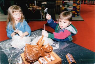 Canadian Toy & Decoration Fair 1996 - Alexis Heidelberger & Brother Travis