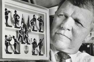 Sets of toy soldiers can cost hundreds of dollars, but they are prized by adult collectors, says toy store owner Don Graham