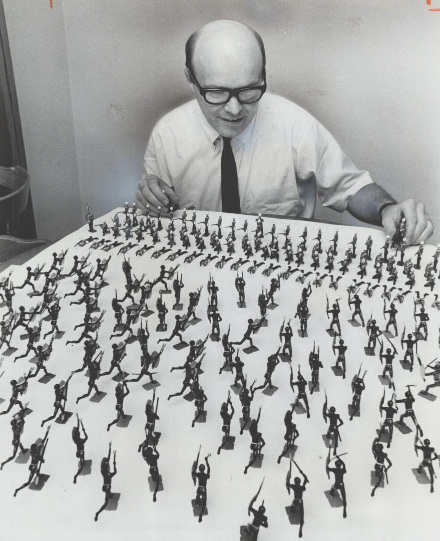 Harold Morrison and his toy soldiers, Toronto collector masterminds a table-top battle