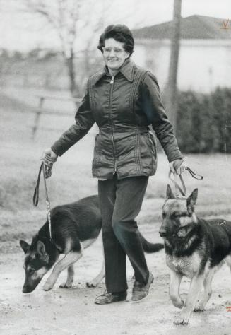 The widowed Joyce Hilton carries on husband's Kennels, Couple lived in their dream home only six months before Hilton died