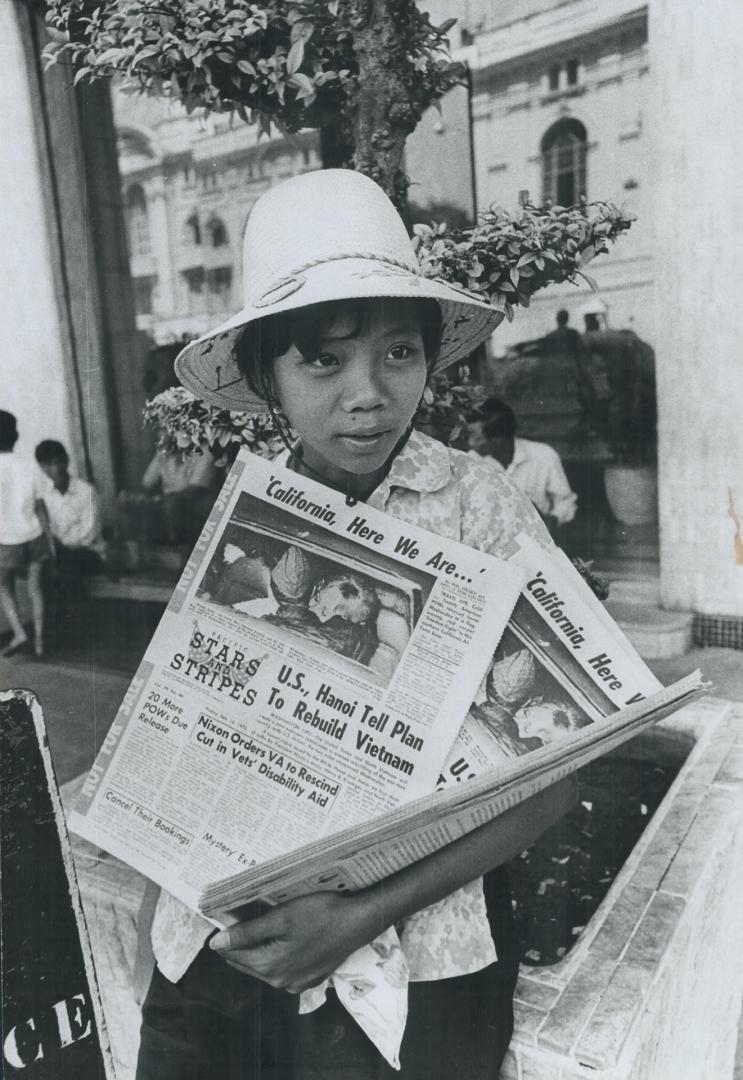 Newspaper vendor