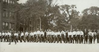 Recruits, marching