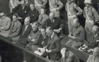 Date with the hangman will be announced for these top Nazis if the Nuremberg court finds them guilty