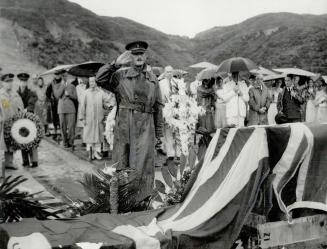 Dedication of the Canadian military cemetery in Hong Kong took place on Dominion Day