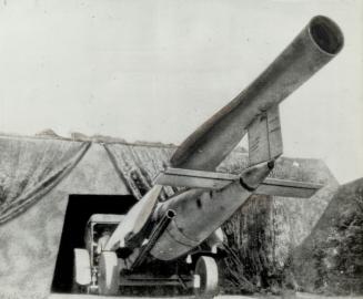 This German picture shows a robomb being wheeled to its launching platform