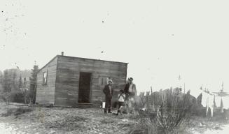 There are few inhabitants in the area, except Indian families living in tiny shacks, CENTRE, and trappers