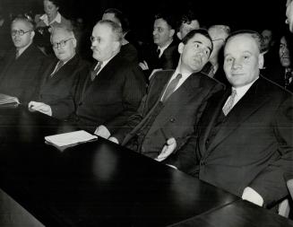 Soviet delegation to the the United Nations general assembly at Flushing, N