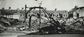 This is damage in Liverpool caused by Nazi fire bombs