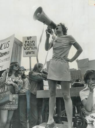 1970 Revisited: Women's liberation demonstration at Nathan Phillips Square