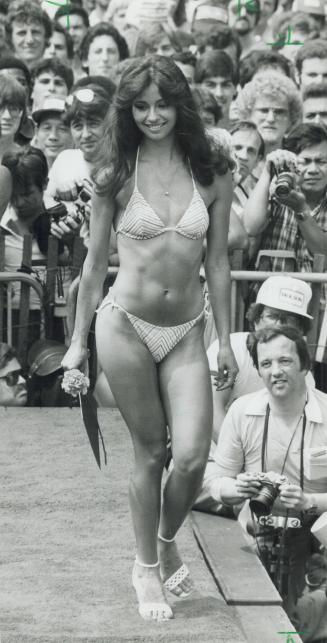 Cina's Miss Chin, Mississauga's Cina Hull, 23, is in a complete state of shock because she won the 1981 Miss Chin Bikini contest. Cina won from a fiel(...)
