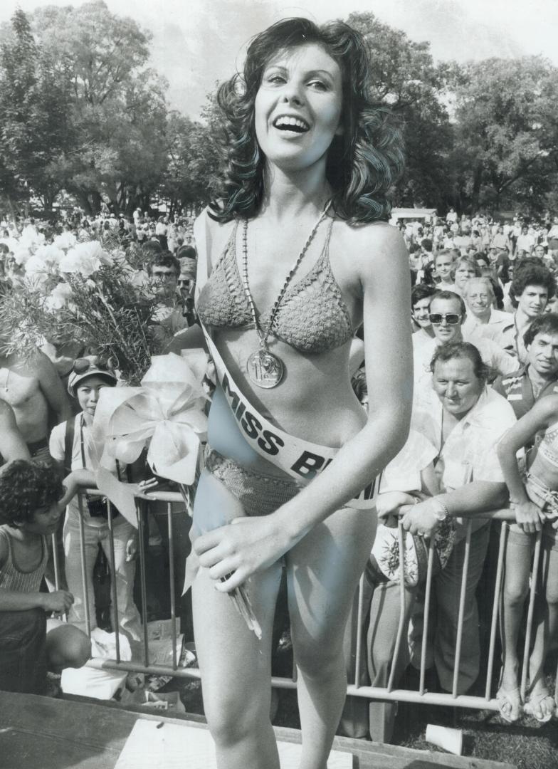 Bikini pageant: Toronto Island