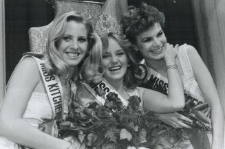 Dream girl: I'm in shock. It's fantastic - a dream come true, said Teresa MacKay last night, after her crowning as Miss Canada 1980. Among the well-wi(...)