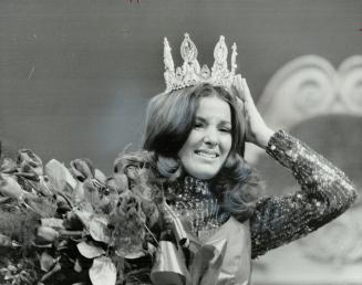 Miss Canada 1972, The inevitable tears of happiness burst forth from Donna Sawicky, 18, of Kitchener when she was crowned Miss Canada in nationally te(...)