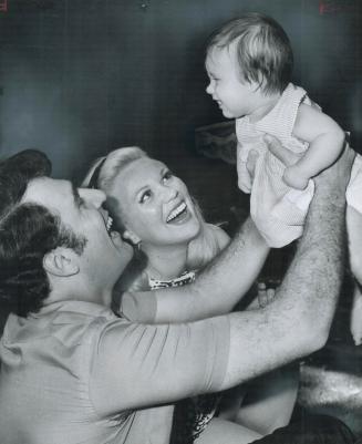 Here's Miss Toronto 1959, Darlene Anderson, as she was when she won the title and as she is now