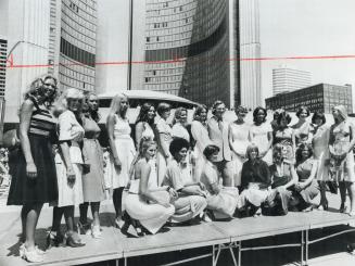 Miss Toronto is among these 20 finalists presented yesterday at Nathan Phillips Square