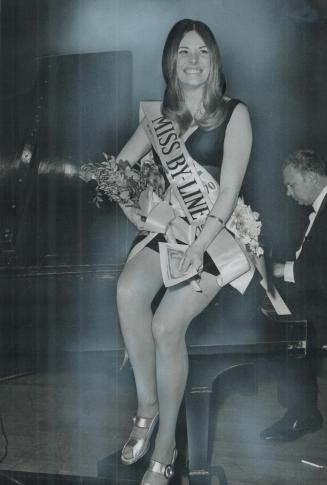 Miss Byline, 1970, Susan Rance, a 21-year-old secretary at the Telegram, was crowned Miss Byline last night at the Byline Ball, sponsored annually by the Toronto Men's Press Club