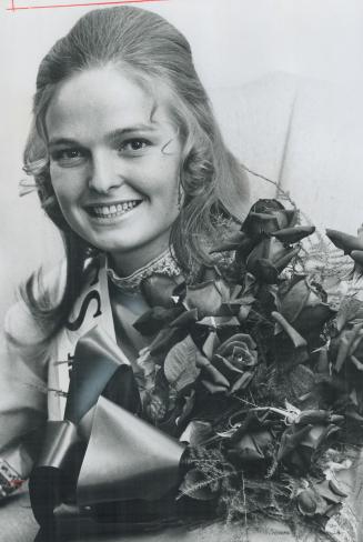 It was roses all the way for Ann MacMillan last night when she was chosen Miss By-Line 1971 at 26th annual By-Line Ball organized by Toronto Men's Press Club