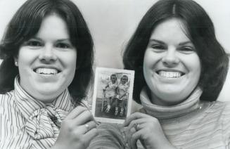 Among 1,800 sets of twins born in Toronto hospitals between 1936 and 1959 are Nancy Grundy (left) and her married sister, Sue Palanik, born 28 years a(...)