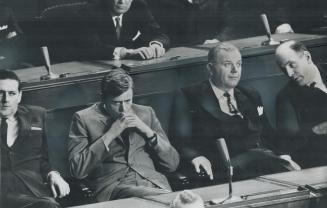 Mr. Thompson is not impressed, Seemingly unenthusiastic about the government's proposed legislative program-he later described it as a patchwork of pl(...)