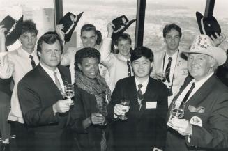 Toast of town