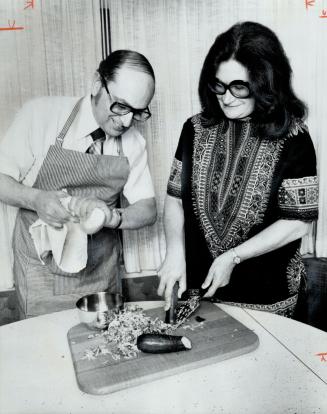 A week, of cooking lessons in France from Simone Beck was Elie Cass' birthday present to his wife, Devy