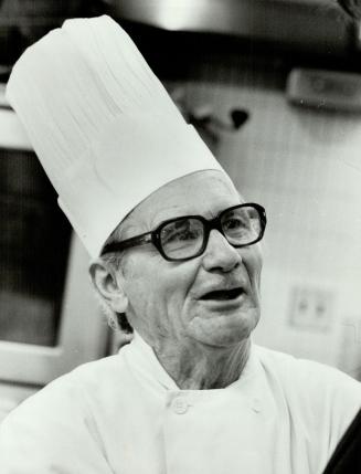 Maxim's master chef: Leon Chanel, the quails' eggs parer