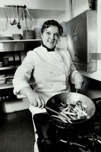 Change of work: Janet Jaworski switched from nursing to a career in the kitchen