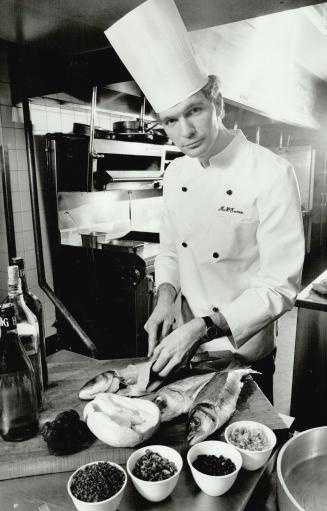 Chef: Toronto is blessed with fine restaurants and even finer chefs, but one of the newest stirring pots and excitement around town is young Mark McEwan, executive chef at the Sutton Place Hotel