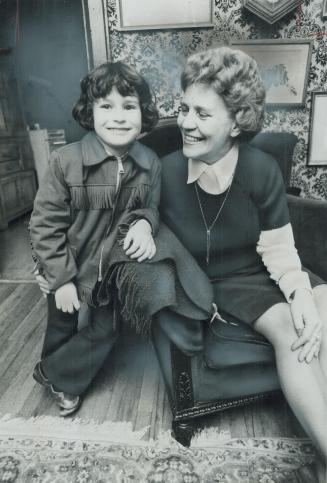 Happy grandmother Kay Salomaa has been granted custody of 4-year-old Sean, the boy she's looked after since he was 2