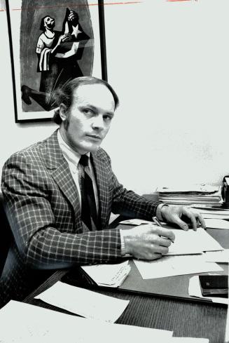 Tom Anthony asks, in accompanying letter, how can it possibly be in the interest of Canadians to support white minority regimes which maintain themselves in power by military force and brutal police