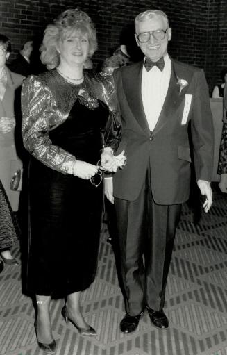 Above, Rabbi Joseph Kelman, founder of the Reena Foundation, with Eleanor London, a former president of the foundation