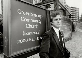 Ecumenical church: Rev. Paul Owen is minister of Greenborough Community Church, 2000 Keele St., where Roman Catholics and Protestants of various denom(...)
