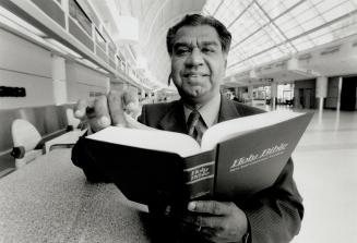 Thousands of travellers daily pass through Pearson International but airport chaplain Rev