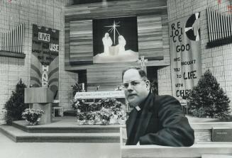 The Church is Flemingdon Park that opened last year is used by Presbyterians and by Roman Catholics, with Father Regis Rodda pastor of Pope John XXIII(...)