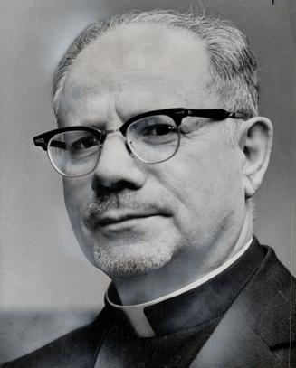 Rt. Rev. T.L. Sideris. Greek prelate in Toronto